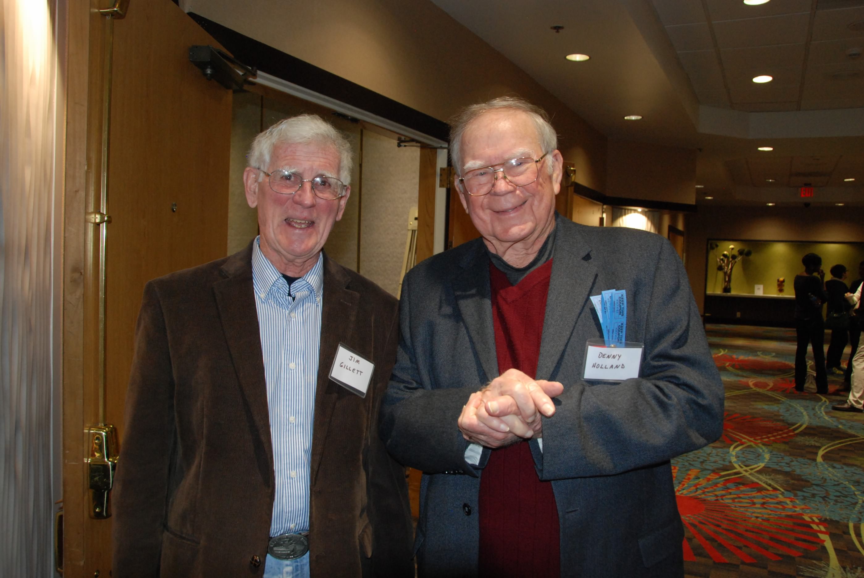 Jim Gillette and Denny Holland